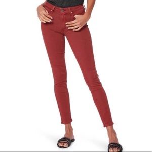 NWT Paige high-rise skinny jeans (size 23)